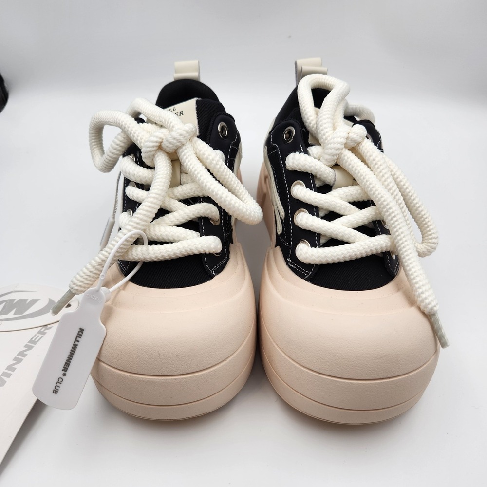 Killwinner Smile Life KWDX23090538 Womens Sneakers 6.5 Black Nude Athletic Shoes